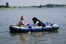 Hummer in de boot in plaats van er voor.