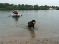 Hannah op het waterwerk   zusje v.Hessel