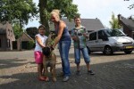 ze zagen maar liefs 9 puppy's!!